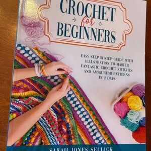 Sarah Elizabeth Multicolor Crochet Scarf